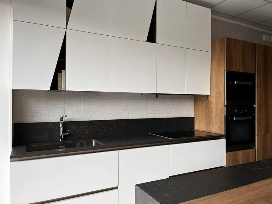 Cucina con Isola Stosa Cucine Infinity Diagonal