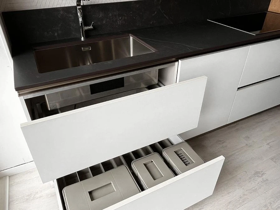 Cucina con Isola Stosa Cucine Infinity Diagonal