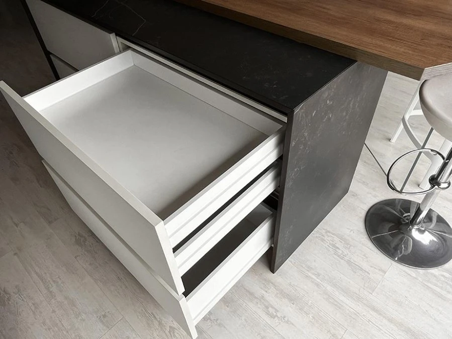 Cucina con Isola Stosa Cucine Infinity Diagonal