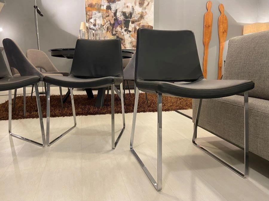 Sedia senza braccioli B&B Italia Metropolitan