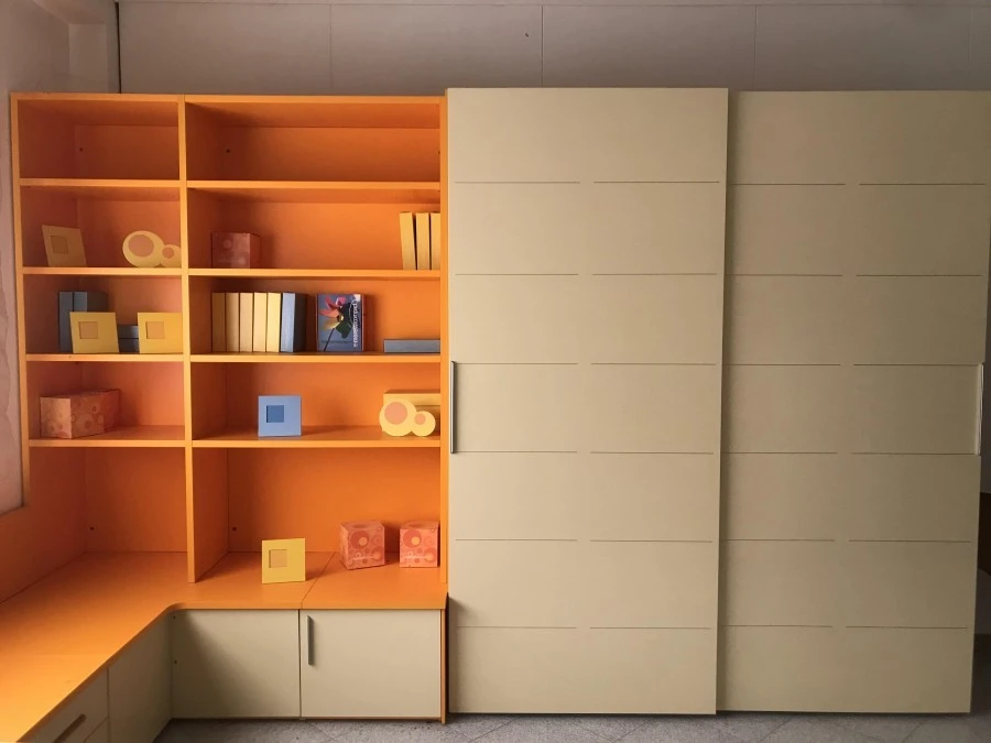 Cameretta letto singolo Moretti Compact Sirius