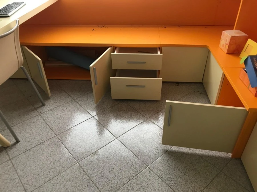 Cameretta letto singolo Moretti Compact Sirius