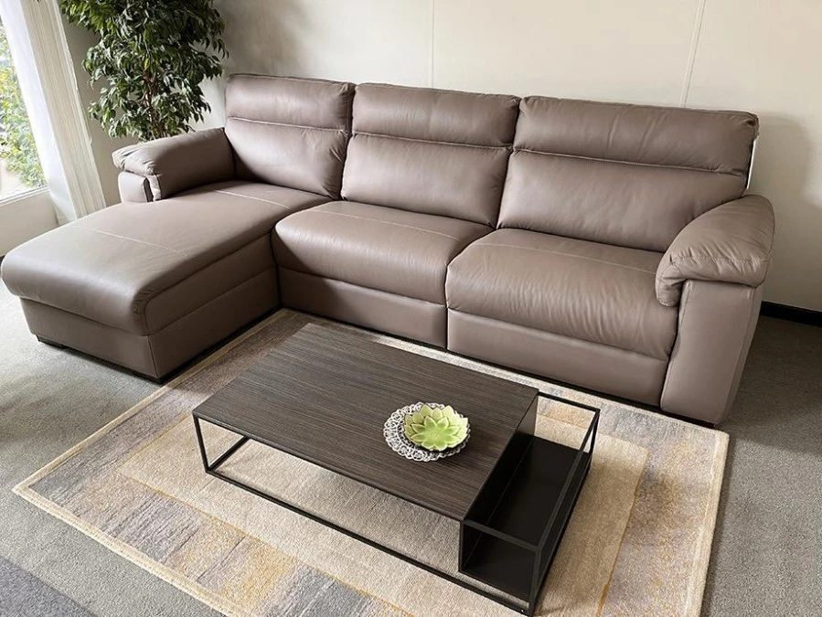 Divano Chaise-longue Doimo Salotti William