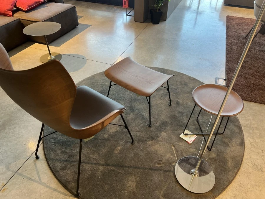 Chaise longue Kartell K/WOOD
