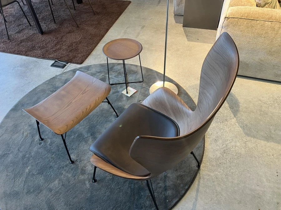 Chaise longue Kartell K/WOOD