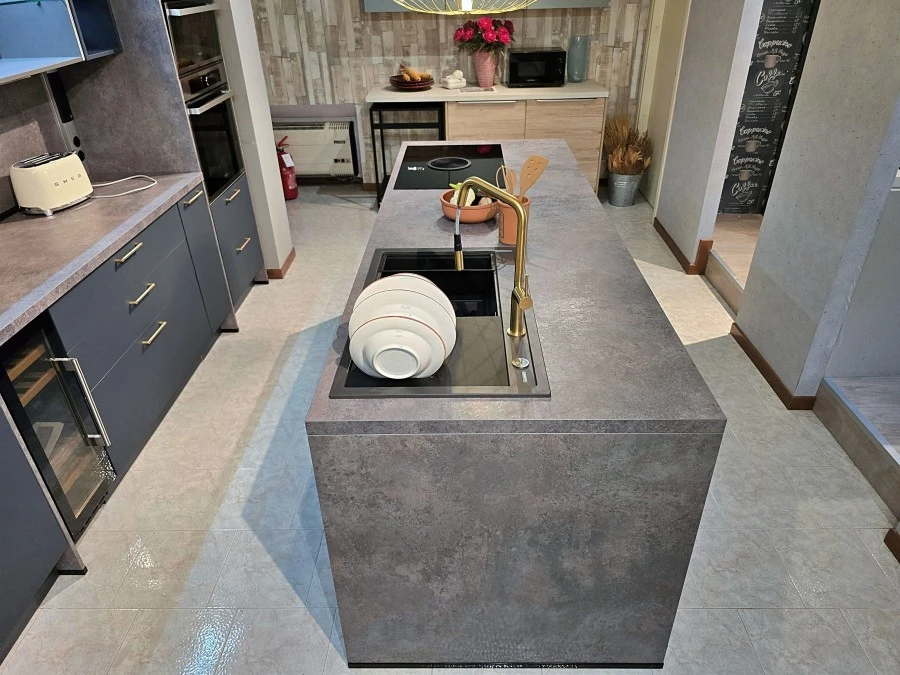 Cucina con Isola Zucchelli Design Easytouch