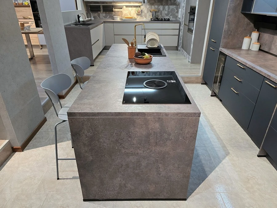 Cucina con Isola Zucchelli Design Easytouch