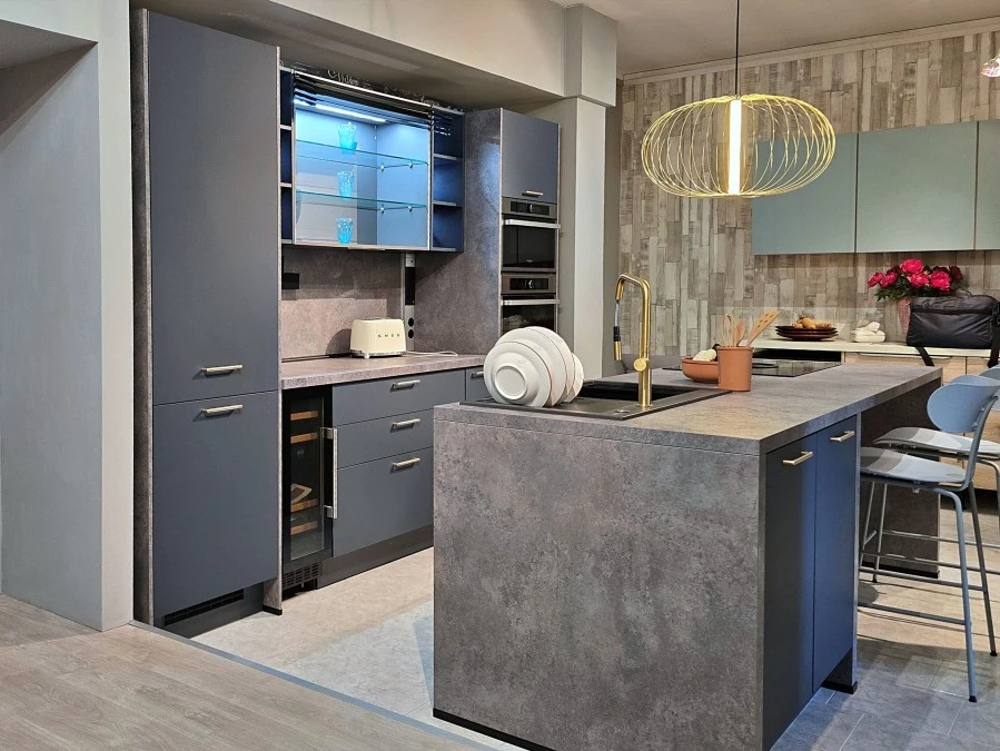 Cucina con Isola Zucchelli Design Easytouch