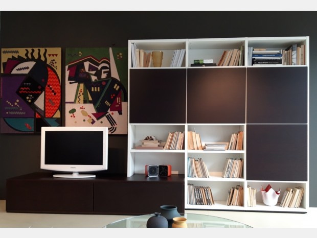 Soggiorno componibile Poliform Wall System