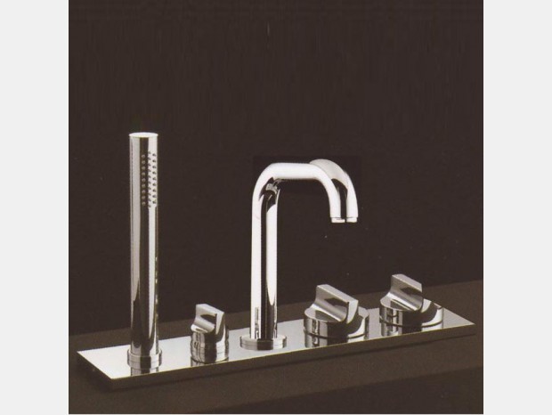 Rubinetteria Boffi Gruppo bordo vasca incasso LIQUID, codice RGSL08