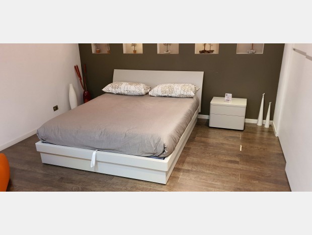 Letto matrimoniale con contenitore Tomasella Clio