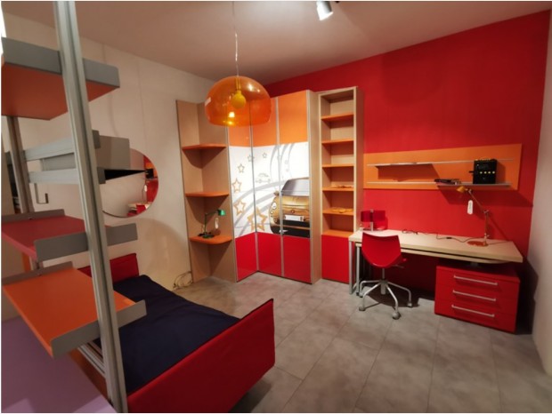 Cameretta letto singolo Cia International Display