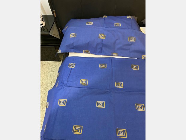 Biancheria da letto Axil Masai Blu matrimoniale