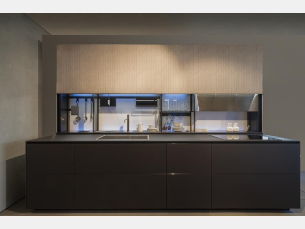 Cucina lineare Valcucine Artematica - Air Logica