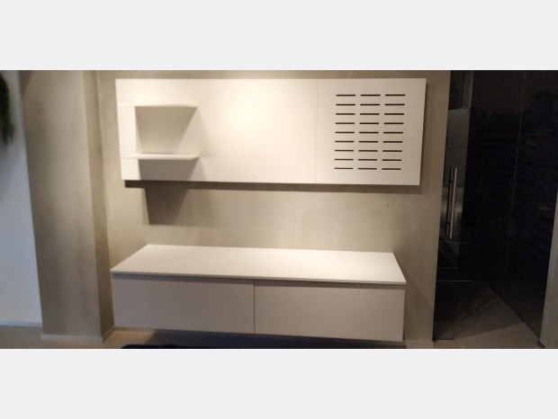 Soggiorno Veneta Cucine MOSAICO DI CATTELAN E BASI DI VENETA CUCINE
