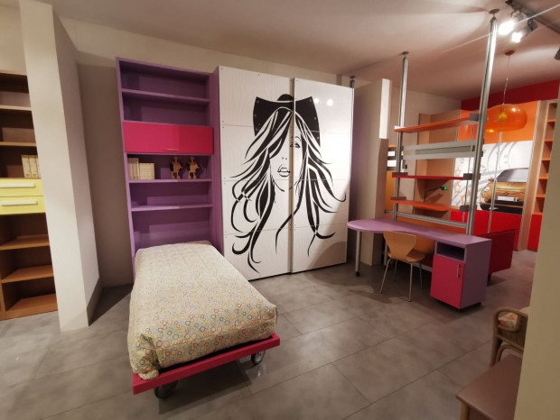 Cameretta letto singolo Cia International ILARY