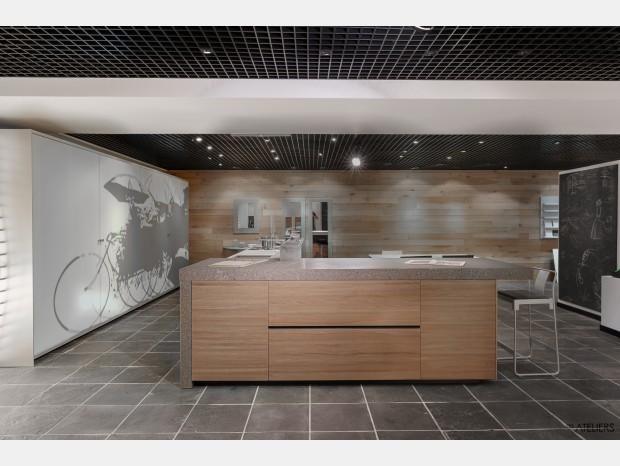 Cucina con Isola Valcucine Artematica
