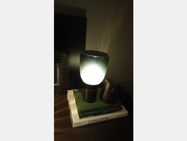 Lampada da tavolo Bonaldo Acquarelli verde petrolio