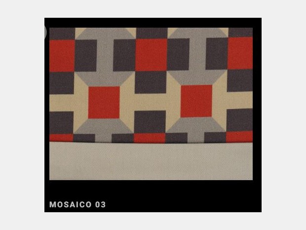 Biancheria da letto Altrenotti Satin stampato mosaico