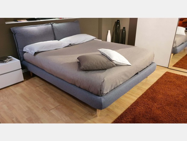 Letto matrimoniale con contenitore Noctis Spa SO POP H17