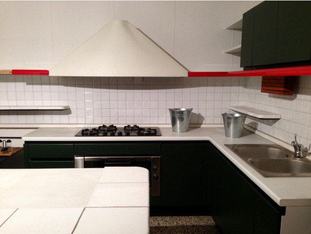 Cucina con penisola Arclinea Gres