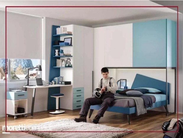 Cameretta a ponte Moretti Compact Young  YC313
