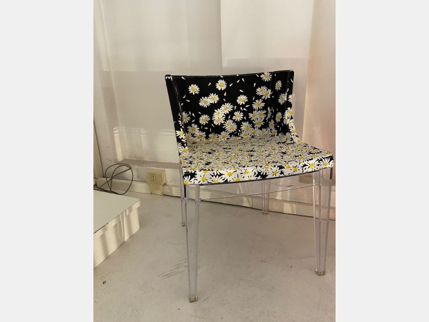 Sedia senza braccioli Kartell Mademoiselle à la mode