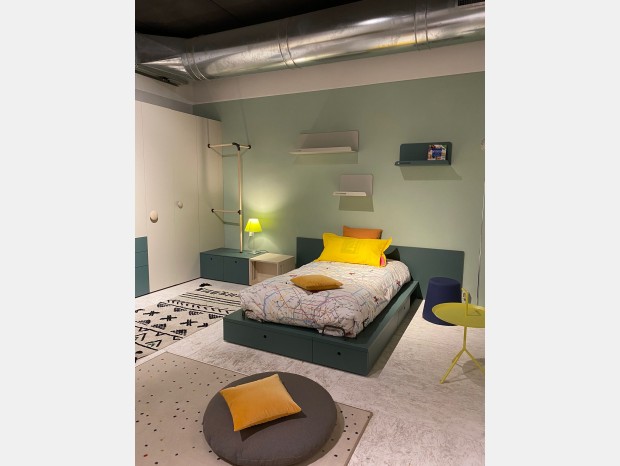Cameretta letto singolo Nidi Mix
