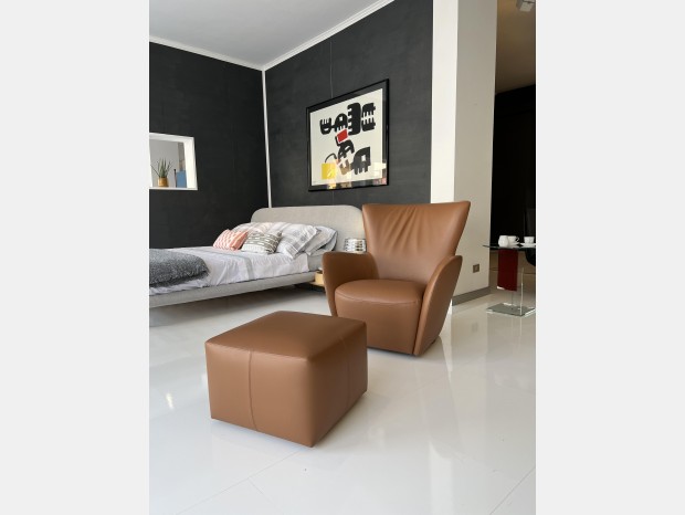 Poltrona con pouf Molteni&C. MANDRAGUE