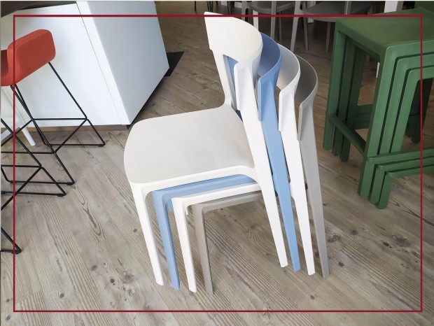Sedia senza braccioli Calligaris Skin