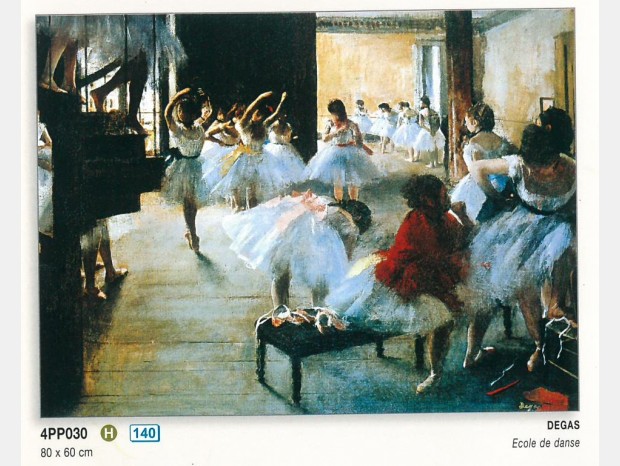 Quadro Produzione Artigianale TOP ART SHOP - DEGAS ECOLE DE DANSE