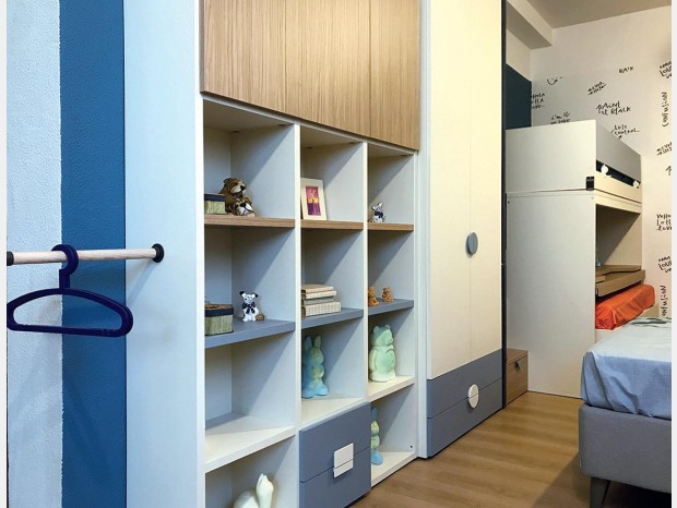 Cameretta a ponte Nidi KIDS