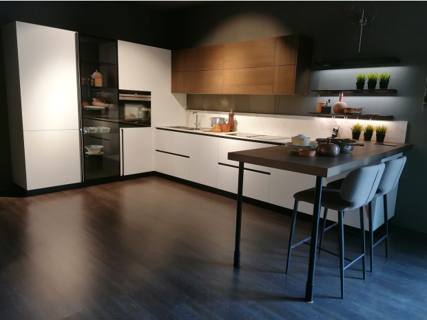 Cucina con penisola Cesar Maxima 2.2.