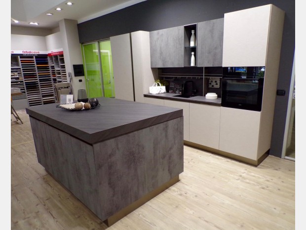 Cucina con Isola Febal Casa Era