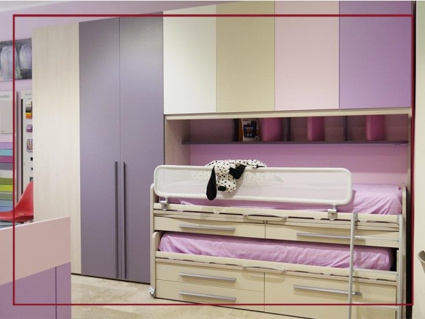 Cameretta a ponte Moretti Compact KIDS1