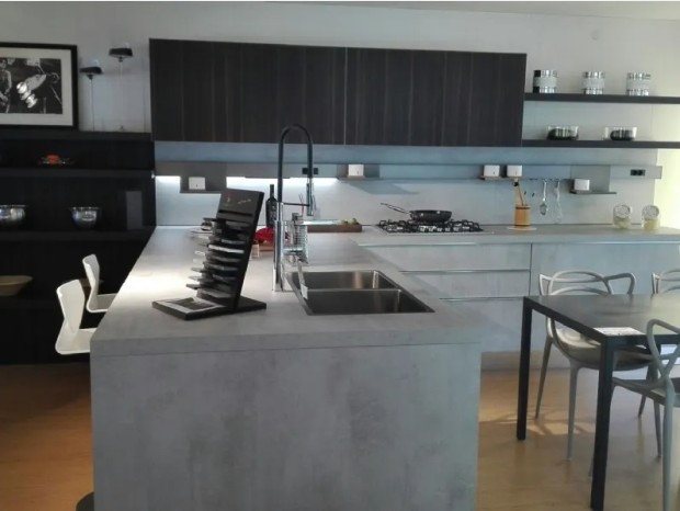 Cucina con penisola Molteni&C - Dada Engineered InDada