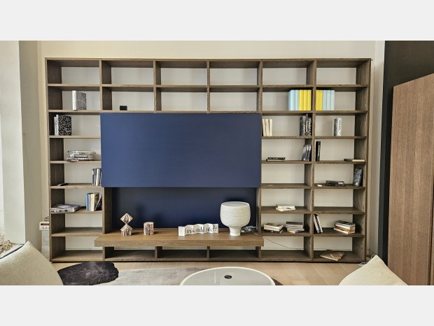 Libreria Porro System ( con pannello scorrevole )