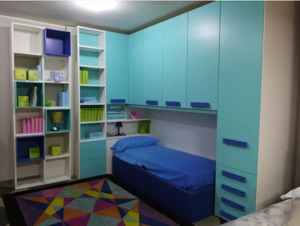 Cameretta a ponte Moretti Compact Kids Collection