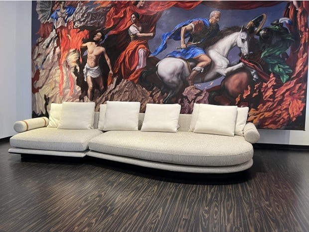 Divano Chaise-longue B&B Italia Noonu