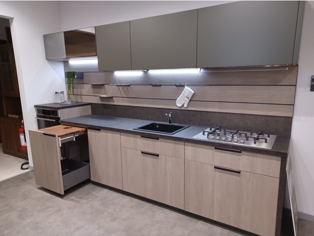 Cucina lineare Scavolini MIA BY CARLO CRACCO
