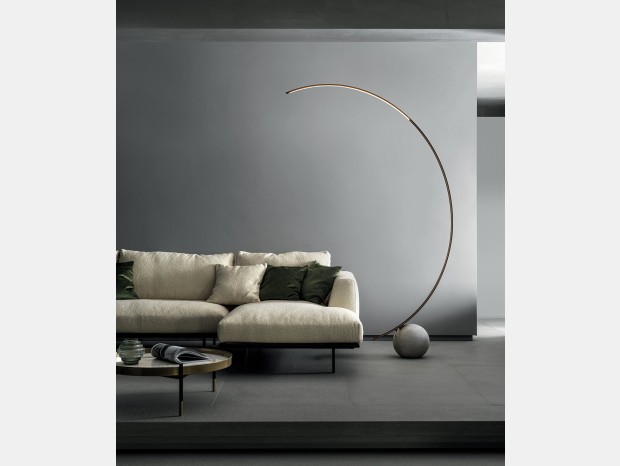 Lampada da terra Bontempi Circle
