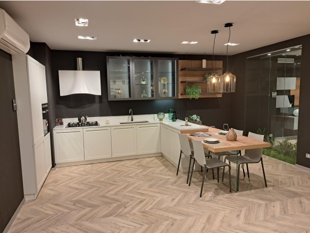 Cucina con penisola Scavolini Carattere