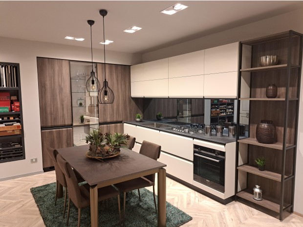 Cucina lineare Scavolini Formalia