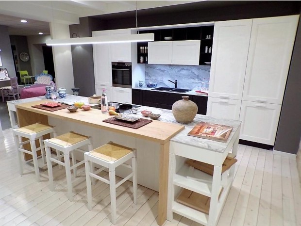Cucina con Isola Dibiesse Asolo