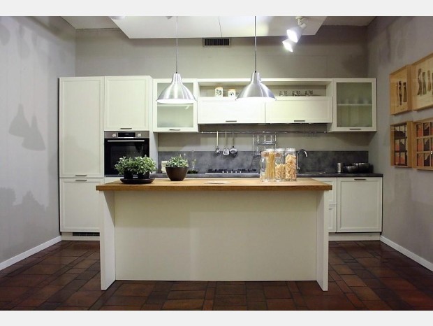 Cucina con Isola Le Fablier Melograno