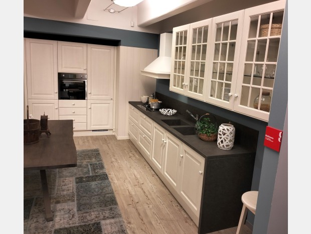 Cucina lineare Scavolini Baltimora Telaio Legno