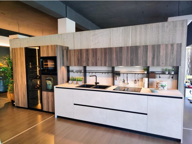 Cucina lineare Doimo Cucine D23