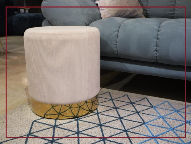 Pouf Stones TOFFEE