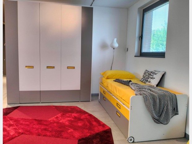 Cameretta letto singolo Moretti Compact anta Jolly
