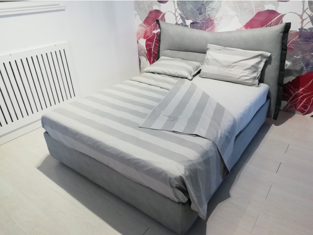 Letto matrimoniale con contenitore Crippa Salotti River
